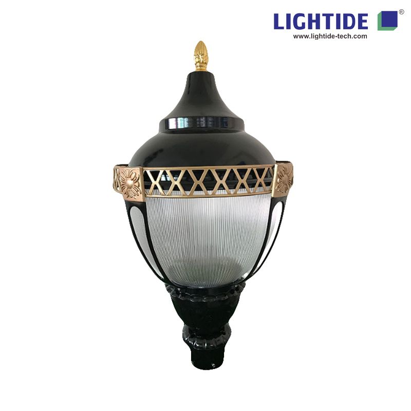 LED Acron Post Top Fixture 50W, 100-277VAC, 7500lm, 5 yrs Warranty