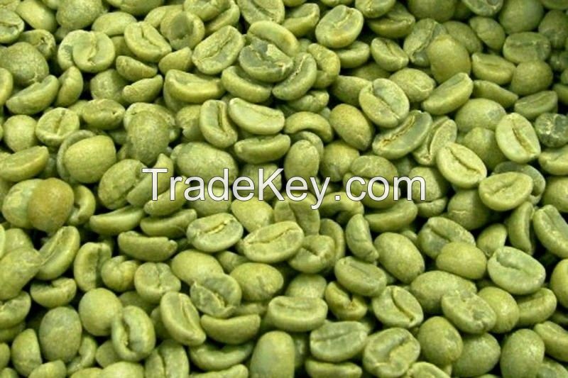 Organic Arabica Coffee beans, Robusta, cafe, Liberica, java, tea, kidney beans