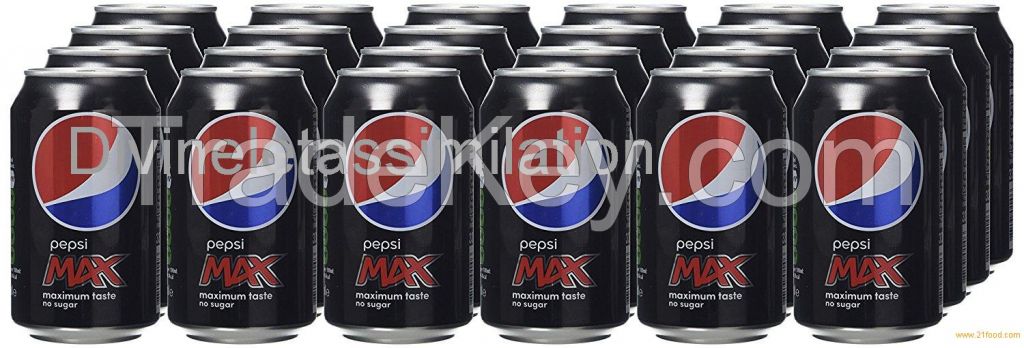 Pepsi Max Cola Can 330 ml