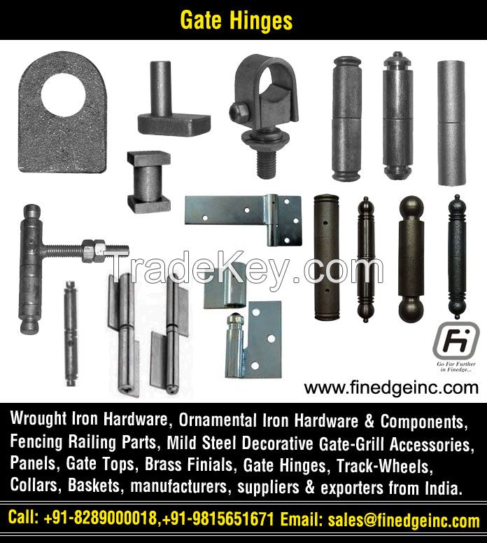 decorative gate hinges manufacturers exporters suppliers India