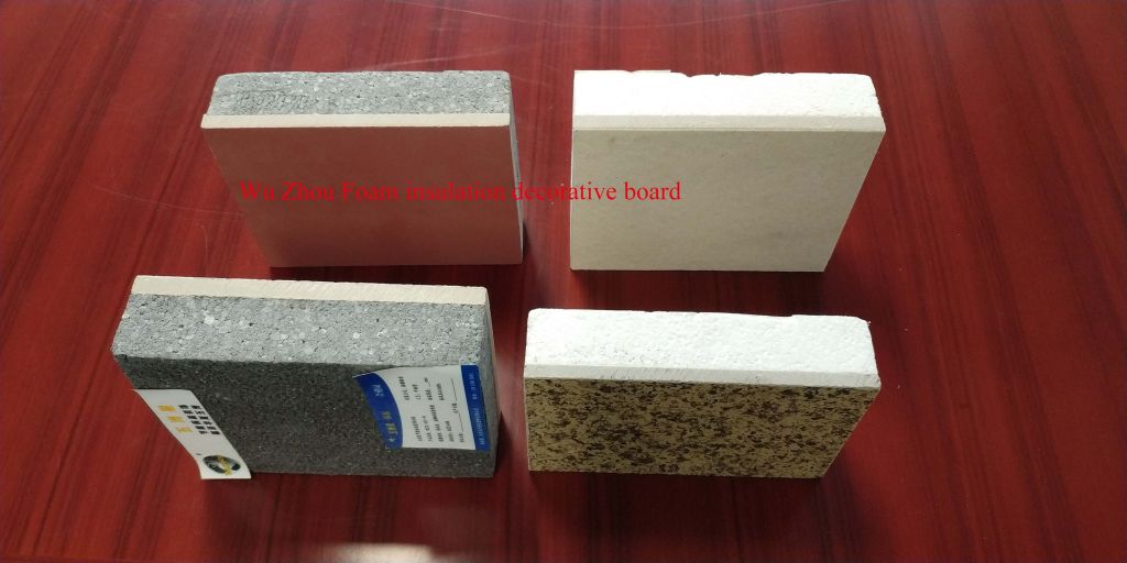 Exterior wall Decoration and insulation integrated foam board