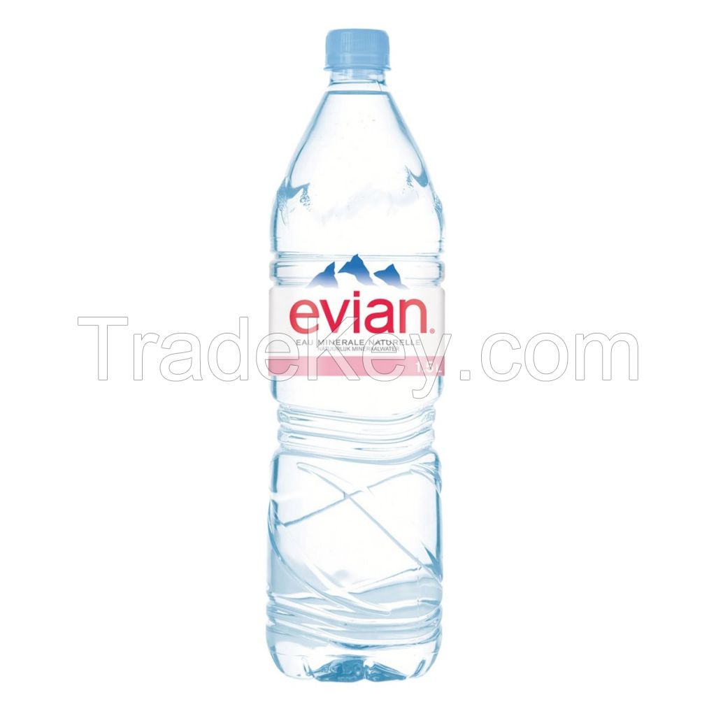 Evian mineral water