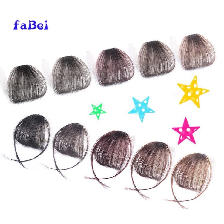 Hot sale virgin human hair bang high quality fringe for lady