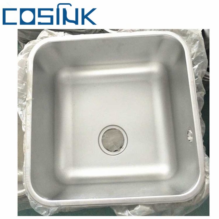 European single 201 304 commercial kitchen stainless steel sink bowl