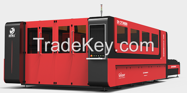 2KW IPG Raycus CNC Sheet Metal Fiber Laser Cutting Machine