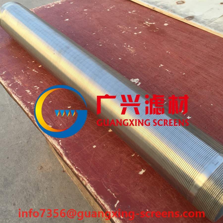 Wedge Wire Continuous Slot Water Well Screens for Water Well Drilling