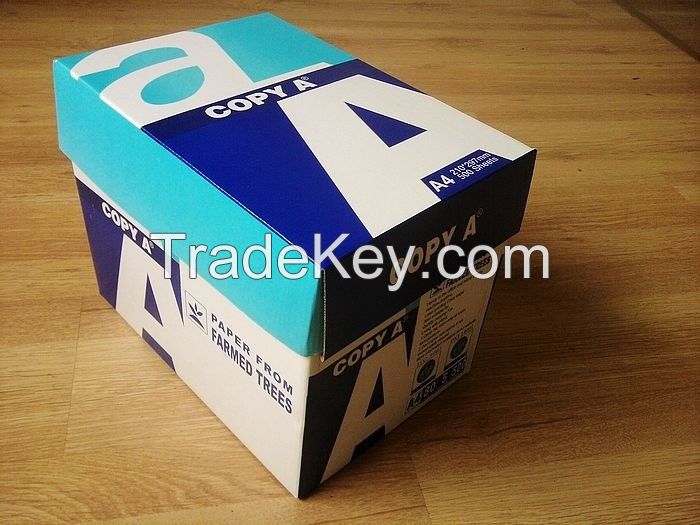 Double A4 copy paper 80gsm 75gsm and 70gsm