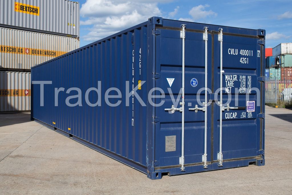 ISO Dry Cargo 20 ft 40 feet Shipping Container