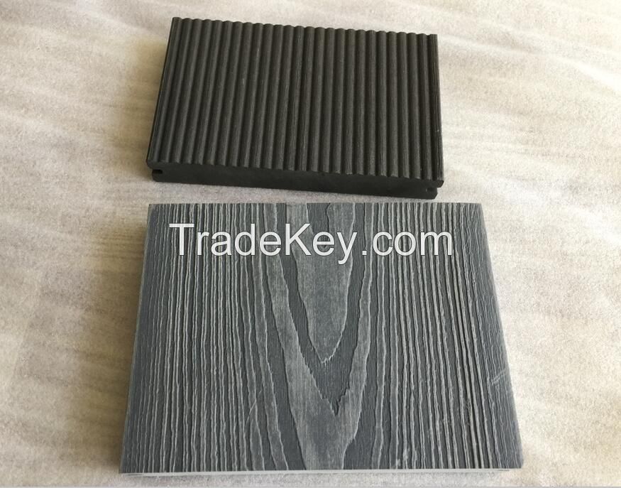Sell Solid Decking Boards 150x25mm Embossment  WPC Decking