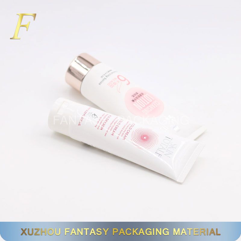 PE plastic cosmetic tube cosmetic hose for face cleanser cosmetics packaging