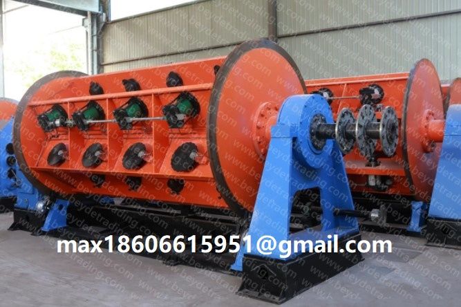 Wire cable Rigid Stranding Machine Winding for al copper steel wire shaped or round conductor stranding