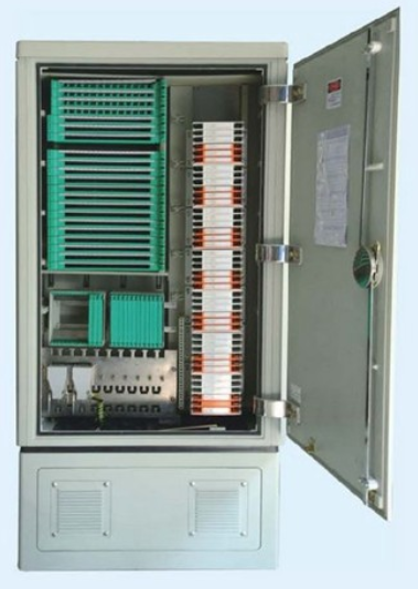 outdoor optical fiber cable cross-connection cabinet