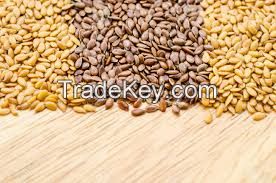 Wholesale supplier high quality organic bulk flax seeds oil