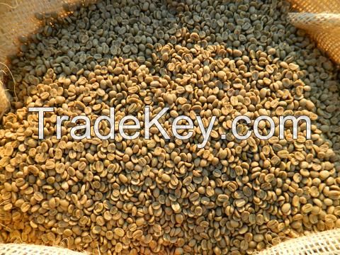 Washed arabica green coffee beans Grade