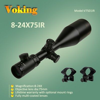 Voking 8-24X75 IR magnifier scope with your own APP