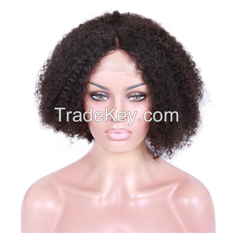 Sell Premier Best Selling Indian Remy Short Afro Kinky Human Hair Wig For Black Women