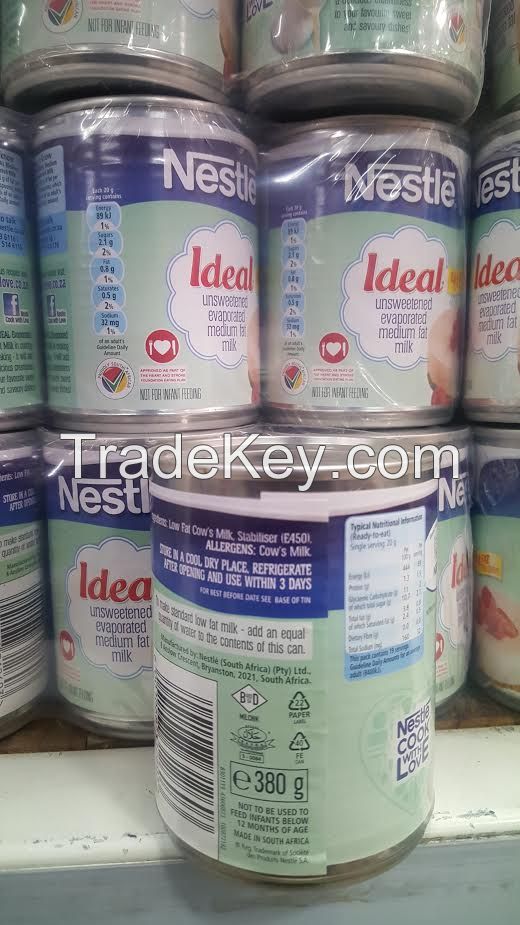 Evaporated Milk 160g , 380g, 400g and more