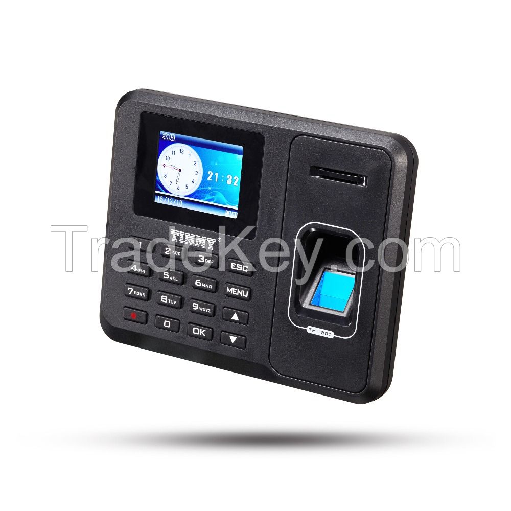 Employee Standalone Offline Excel Report Biometric Fingerprint Recognition Based Time Attendance System