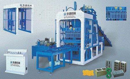 hot-sale QT4-15 full-automatic concrete brick making machine