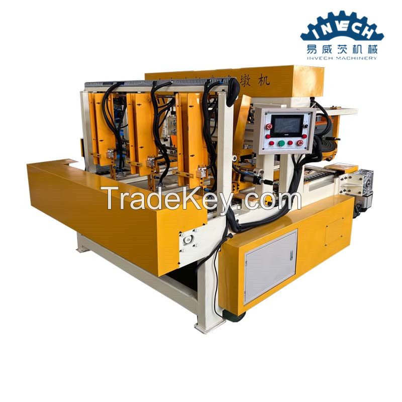 Automatic Wooded Pallets Block Assembly Machine