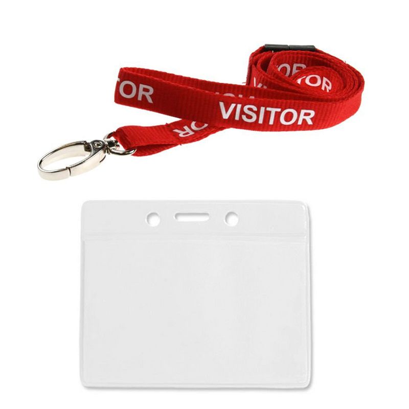 Custom Polyester Lanyard with ID Card Holder