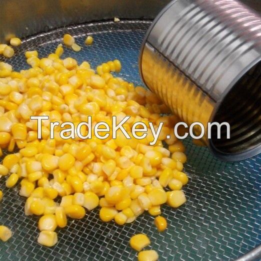 canned yellow sweet corn