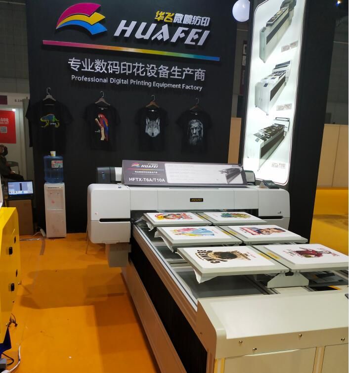 DTG Flatbed Inkjet Printer For T Shirt printing