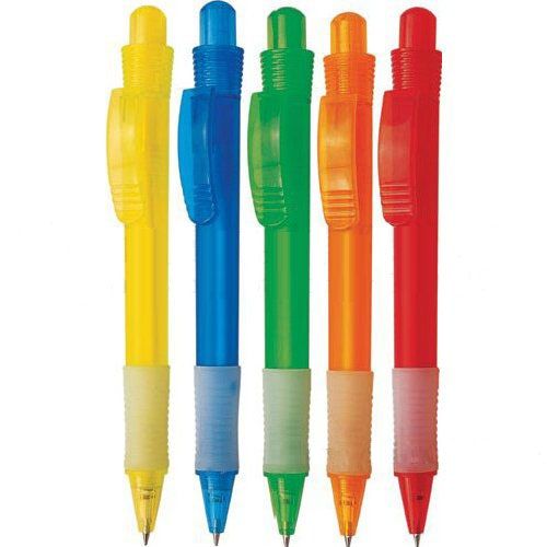 Plastic ballpoint pen in assorted colors