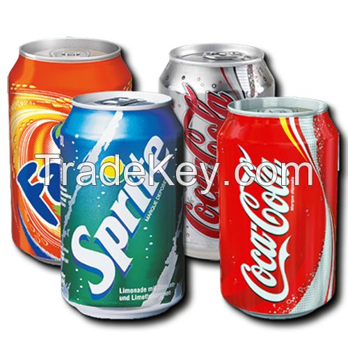 Carbonated Soft Drink cans 330ml , Carbonated drink ( canned ) , Apple carbonated drink