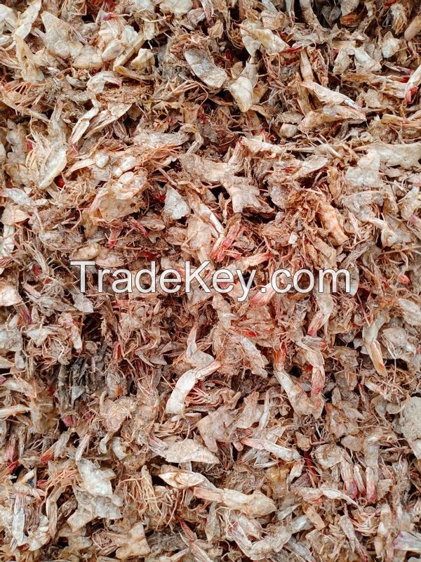 Dried shrimp shell meal powder for animal feed 0084947900124