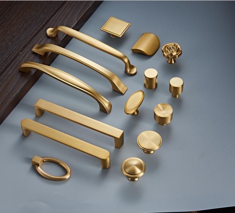 New American Style brass cabinet door handles and knobs
