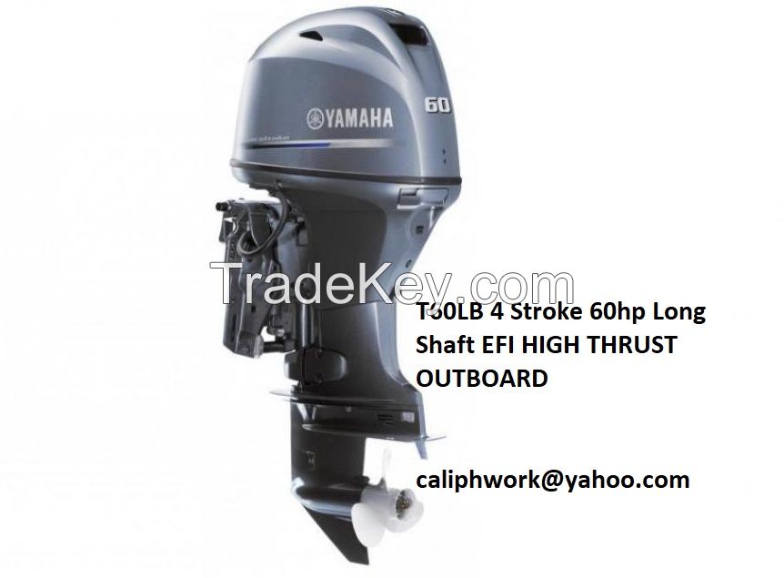 T60LB 4 Stroke 60hp Long Shaft EFI HIGH THRUST OUTBOARD