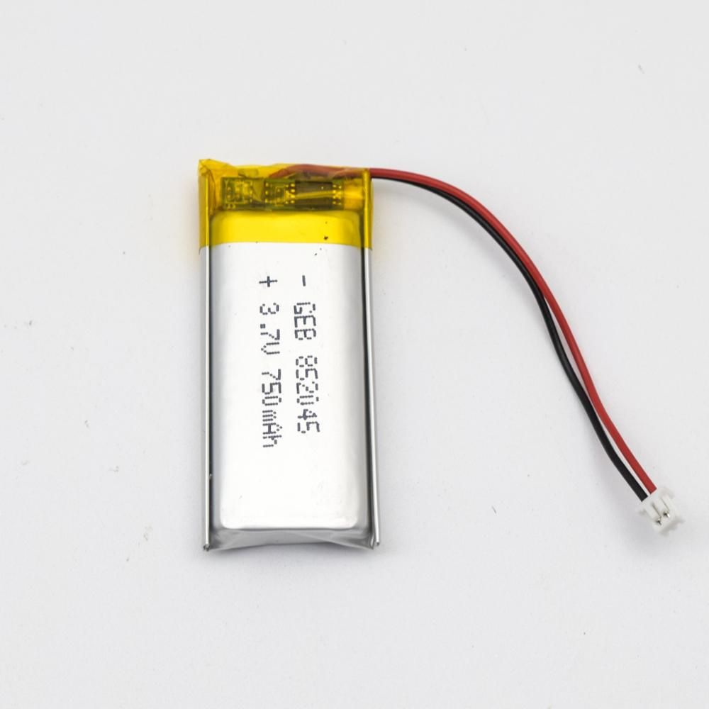 High capacity lipo battery cell 3.7v 750mah lithium polymer battery 852045 li-ion battery