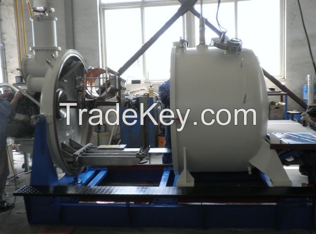 50kg horizontal vacuum melting furnace