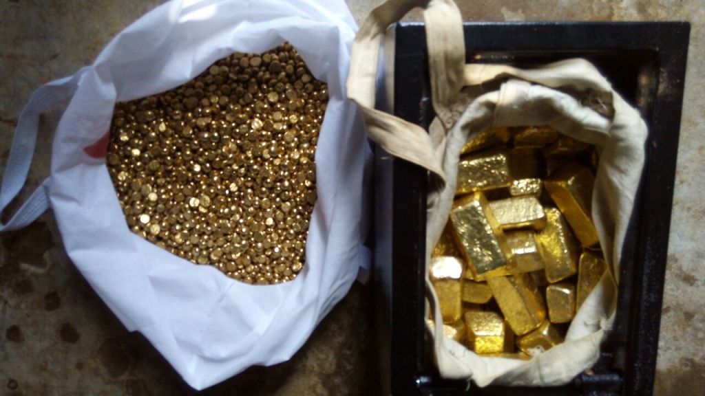 GOLD BARS AND NUGGETS FOR EXPORT