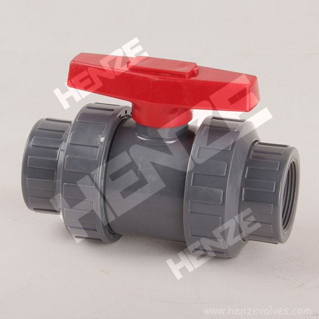 Plastic Threaded Ball Valve