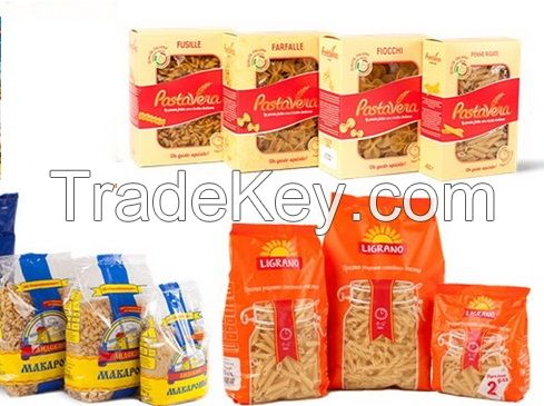 We offer pasta products