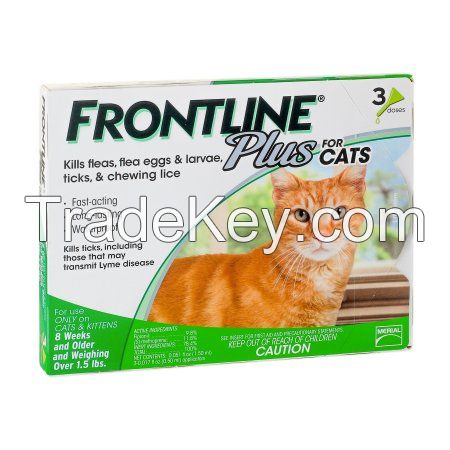 Frontline Plus Flea & Tick Treatment for Dogs/Cats & Kittens