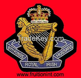 Hand Embroidery Bullion wire Badges
