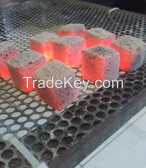 Coconut Shell Charcoal Briquettes for Hookah/Shisha from Indonesia