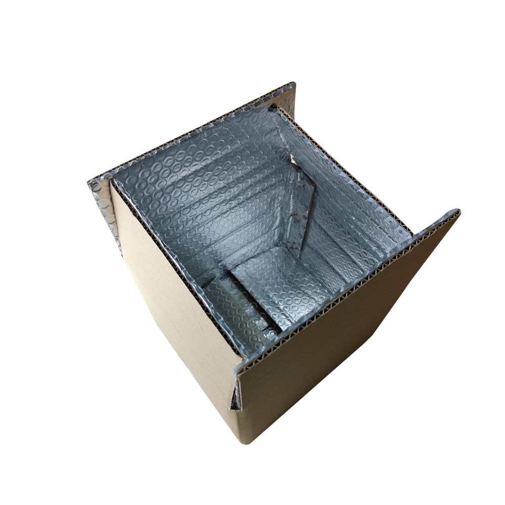 Corrugated Insulated Carton Box Hot and Cool Food Delivery Shipping