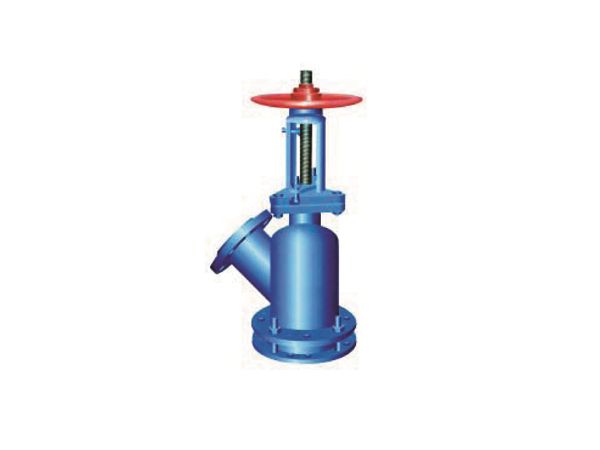 SF type graphite discharge valve