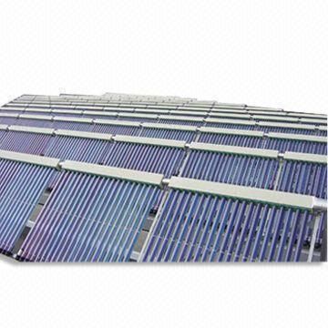 Vacuum tube three targets solar collector