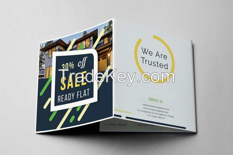 Promotion folding brochure