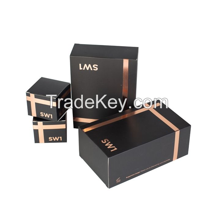 Folding make up Eco-friendly cosmetic packaging box