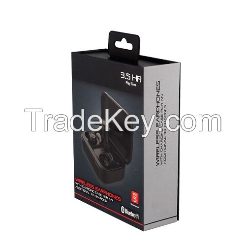 Wireless bluetooth headset packaging box