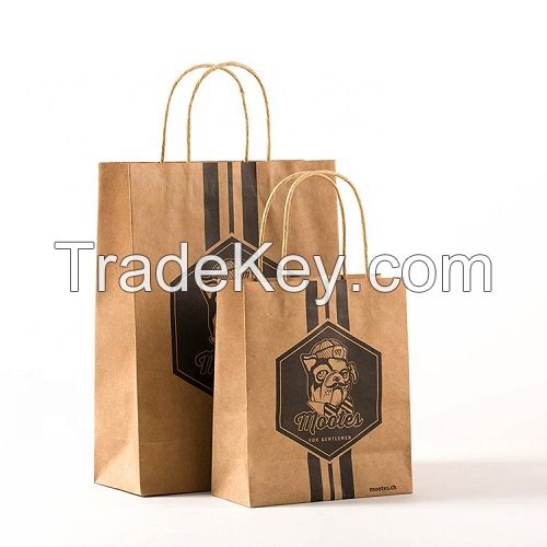 cheap recycled paper gift bag factory