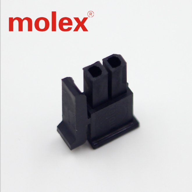 MOLEX 43025-0200/430250200/43025 Micro-Fit 3.0 Receptacle Housing, Dual Row, 2 Circuits, UL 94V-0, Low-Halogen, Black