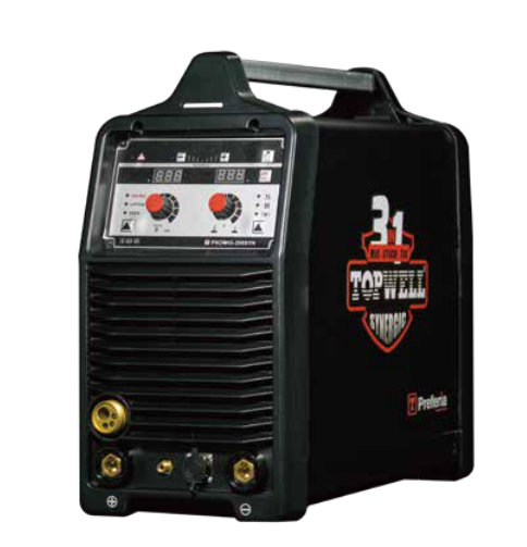 Topwell 200A double pulse welder MIG TIG MMA aluminum welding machine