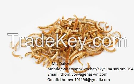 Dried orange peel with high quantity from Viet Nam